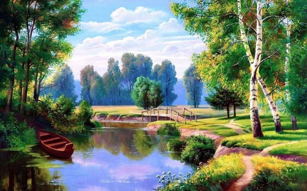 Милюков Александр художник картины