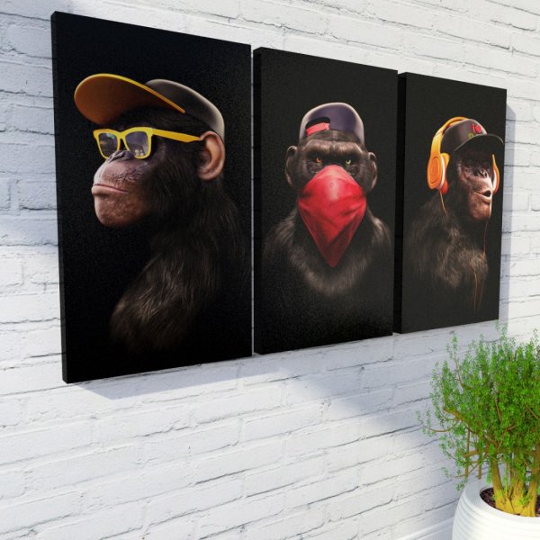 Картина обезьяны