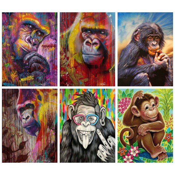 Обезьяны в живописи