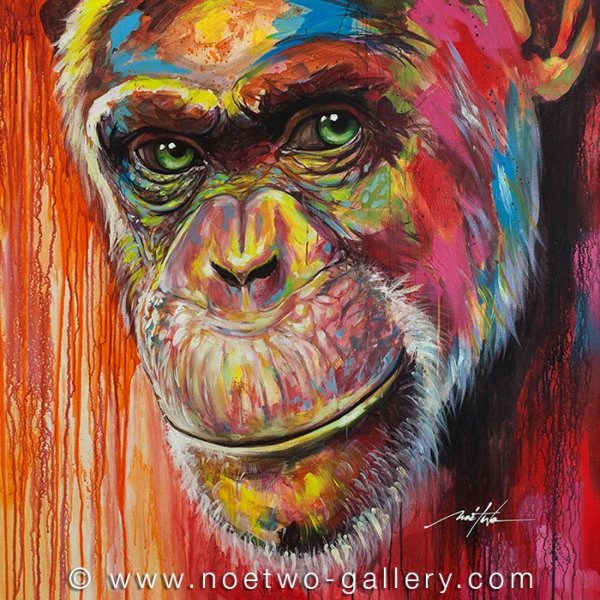 Алмазная мозаика обезьяна