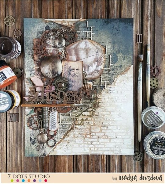 Холст в скрапбукинге