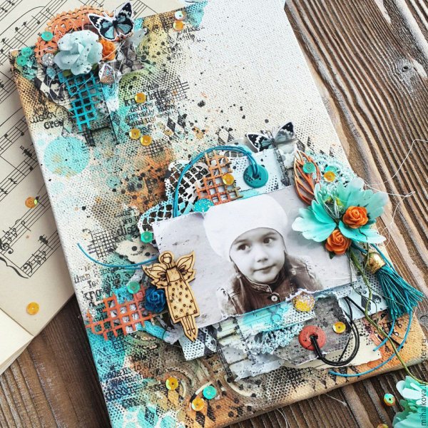 Микс Медиа Скрапбукинг