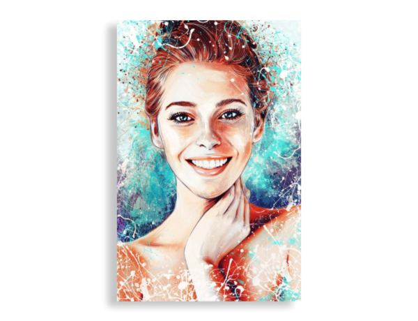 Портрет на холсте