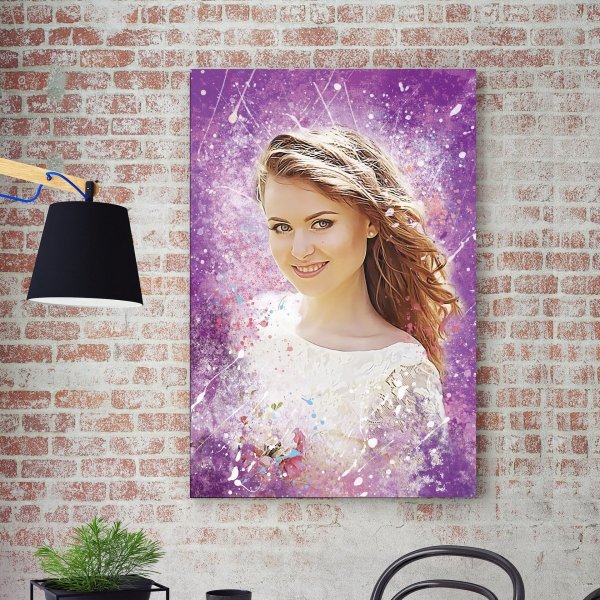 Холст в стиле