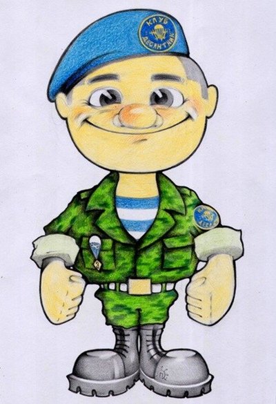 Десантник мультяшный