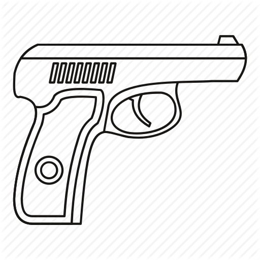 Нарисовать пистолет