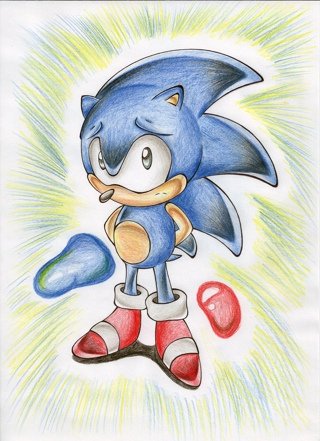 Грустный Соник Икс