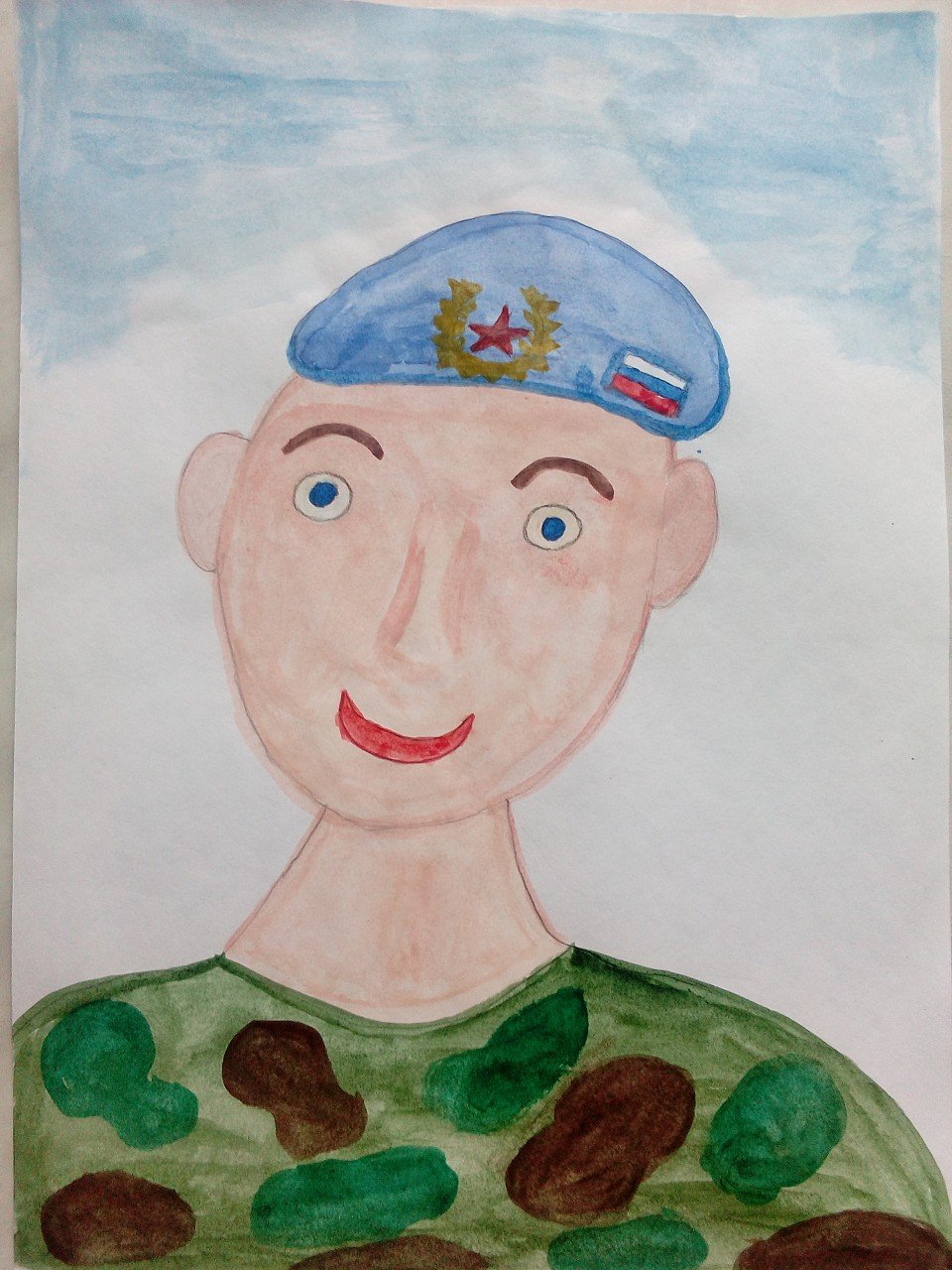 Портрет папы военного