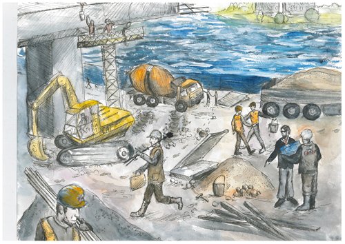 Конкурс рисунков Строитель