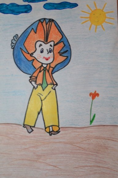 Незнайка детские рисунки