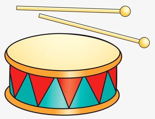 Барабан мультяшный