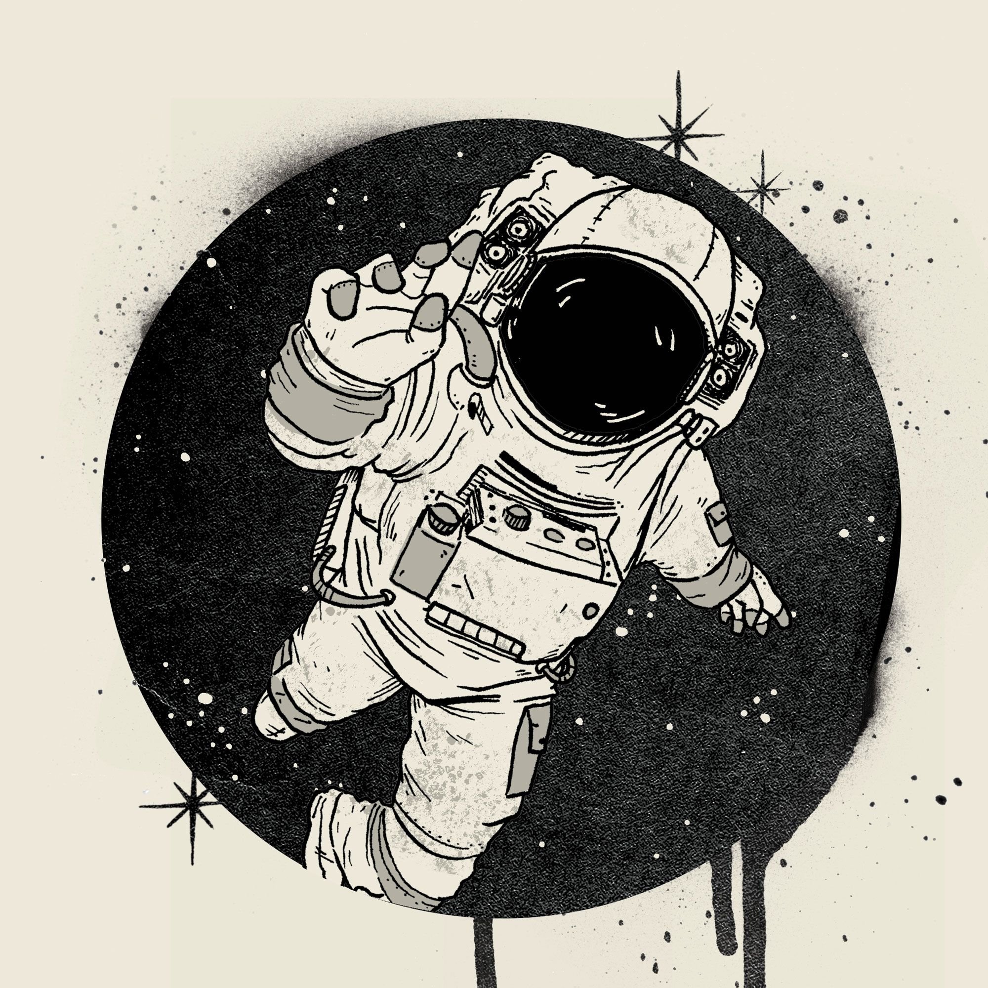 Распечатки космос. Космонавт арт чёрно белый. Космонавтика эскиз. Космонавт рисунок. Космонавт эскиз.