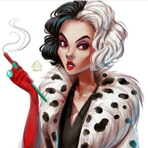 Круэлла Девиль арт