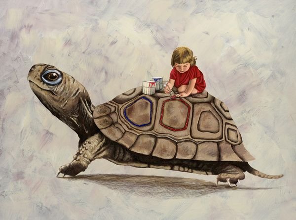 Этюд черепахи