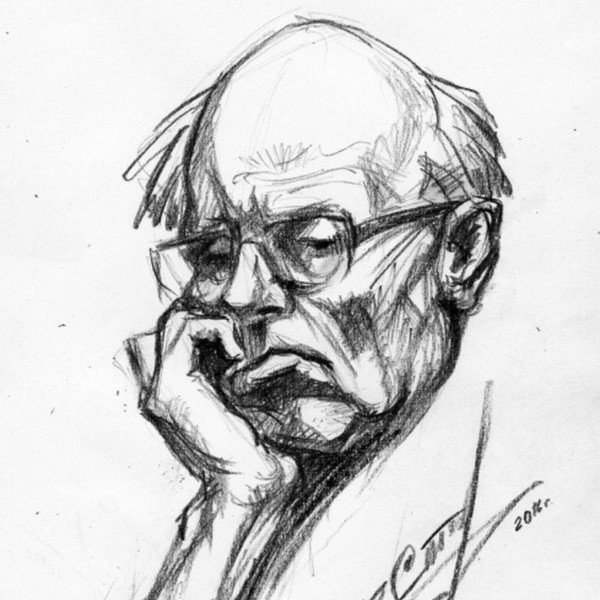 Портрет Андрея Сахарова