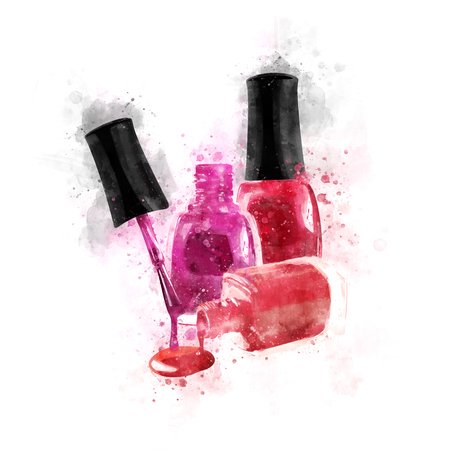 Акварельный лак для ногтей