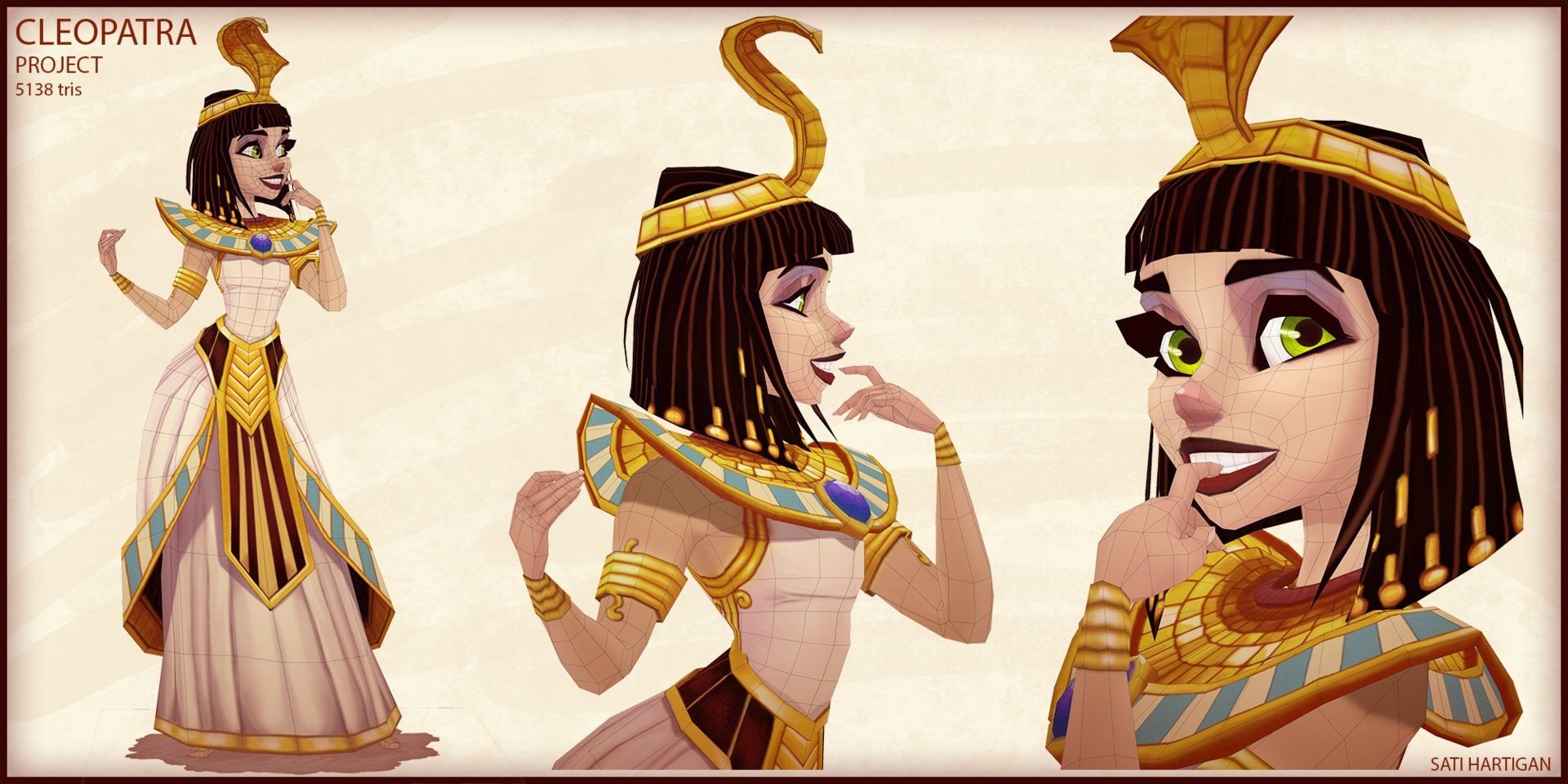 Нефертити принцесса Египта мультик