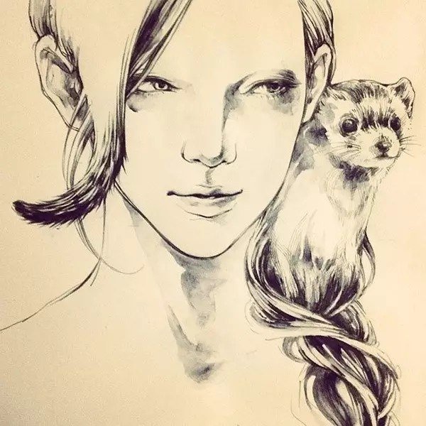 Серьезные рисунки