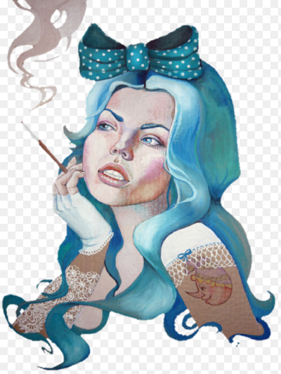 Мальвина арт в современном стиле