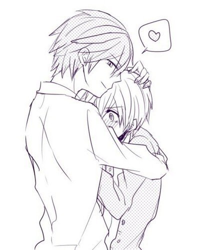 Аниме яой карандашом