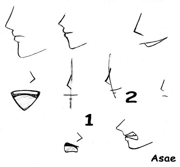 Анимешные носы