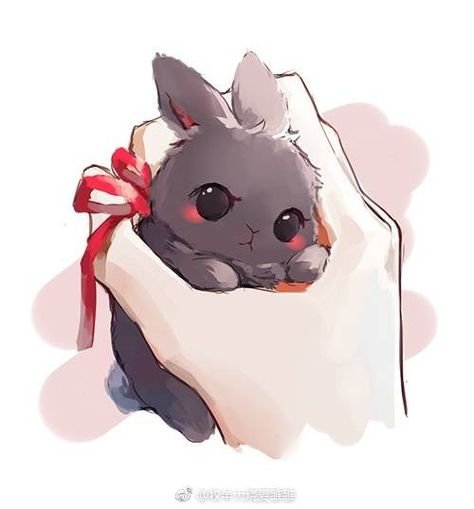 Милое аниме животное