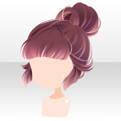 Гульки на волосах аниме