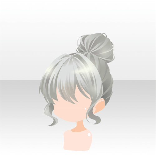 Гульки на волосах аниме