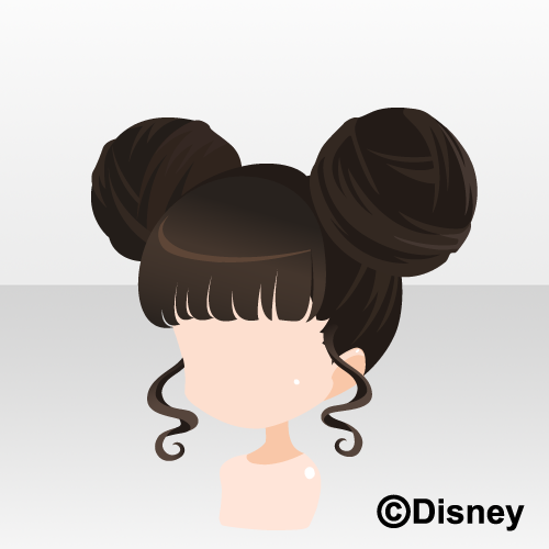 Аниме прическа пучок