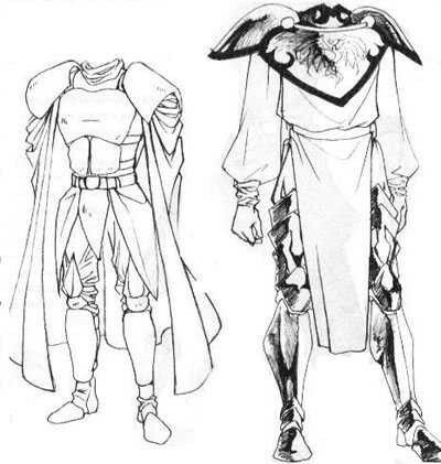 Одежда средневековья мужская для рисования