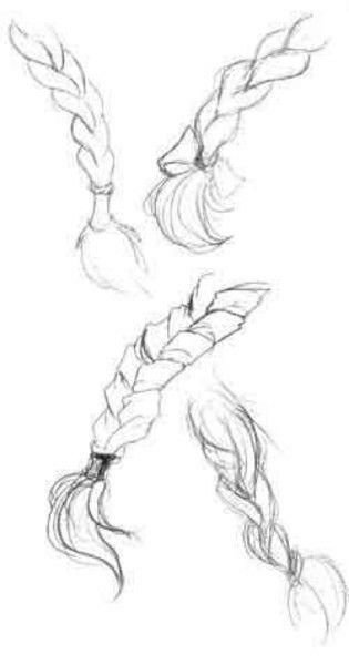 Косичка референс