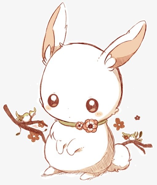 Аниме Чиби кролик
