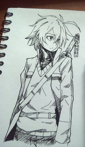 Убийца акаме карандашом