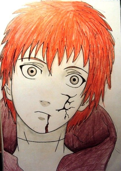 Рисунки Наруто Сасори