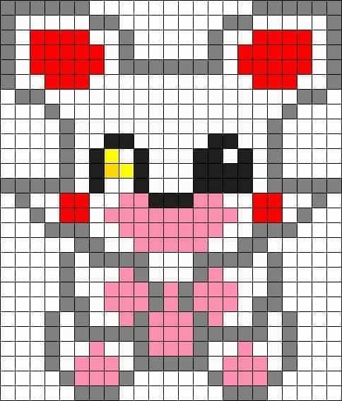 Рисование по клеточкам ФНАФ