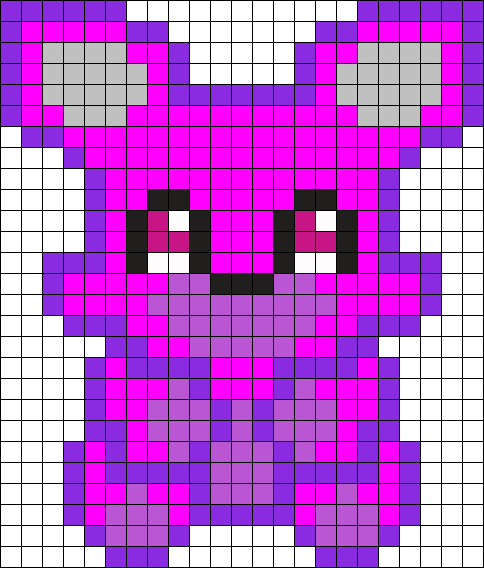 Рисование по клеточкам ФНАФ