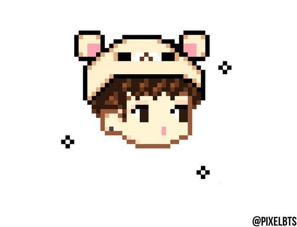 БТС пиксель арт