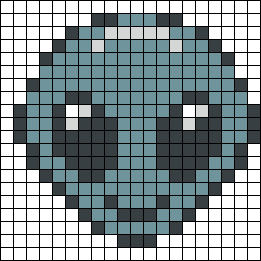 Пришелец по клеточкам