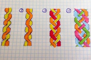 Красивые узоры по клеточкам маленькие