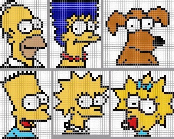 Фигурки в клетку