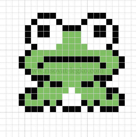 Жаба по клеткам