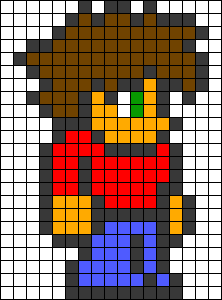 Terraria по клеточкам