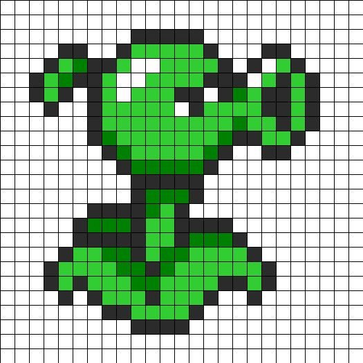 Растения против зомби по клеточкам