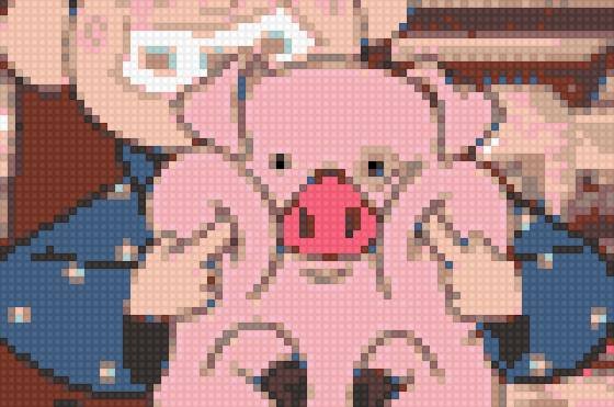 Пухля по клеточкам