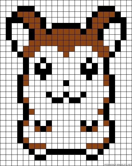 Хомяк по клеточкам