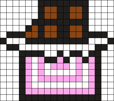 Шоколадка по клеточкам в тетради