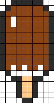 Рисунки по клеточкам еда