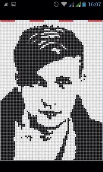 Человек по клеточкам