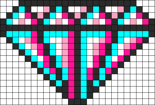 Рисование по клеточкам Алмаз