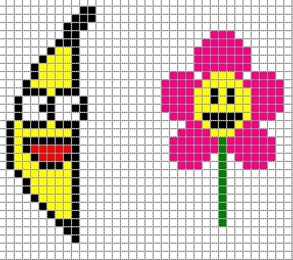 Рисование по клеткомбанан